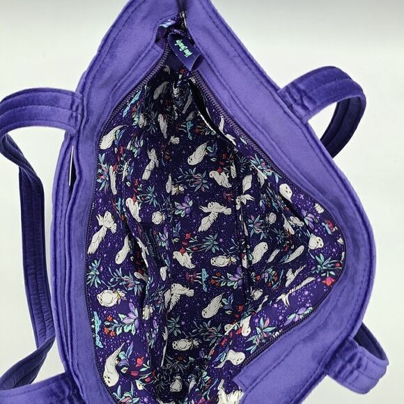 Vera Bradley Harry Potter Forbidden Forest Vera Tote with Pouch - Picture 4 of 12